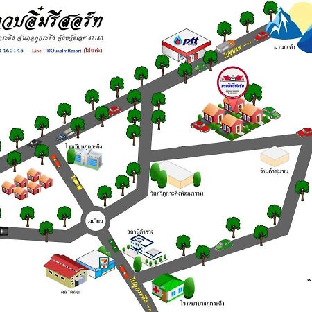 อวบอิ๋มรีสอร์ท #ที่พักภูกระดึง Ban Nong Tum Buitenkant foto